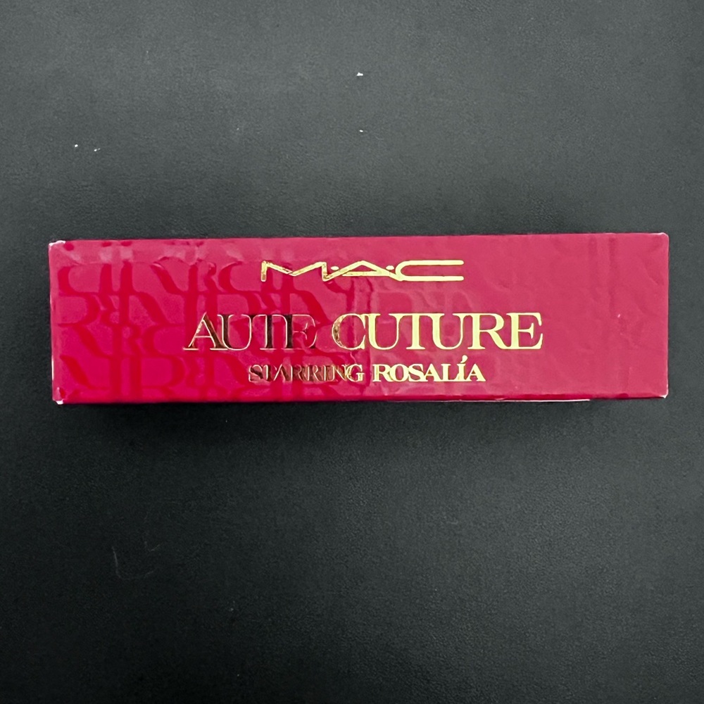 BNIB MAC Aute Cuture Starring Rosalía Amplified Crème Lipstick in Achiote